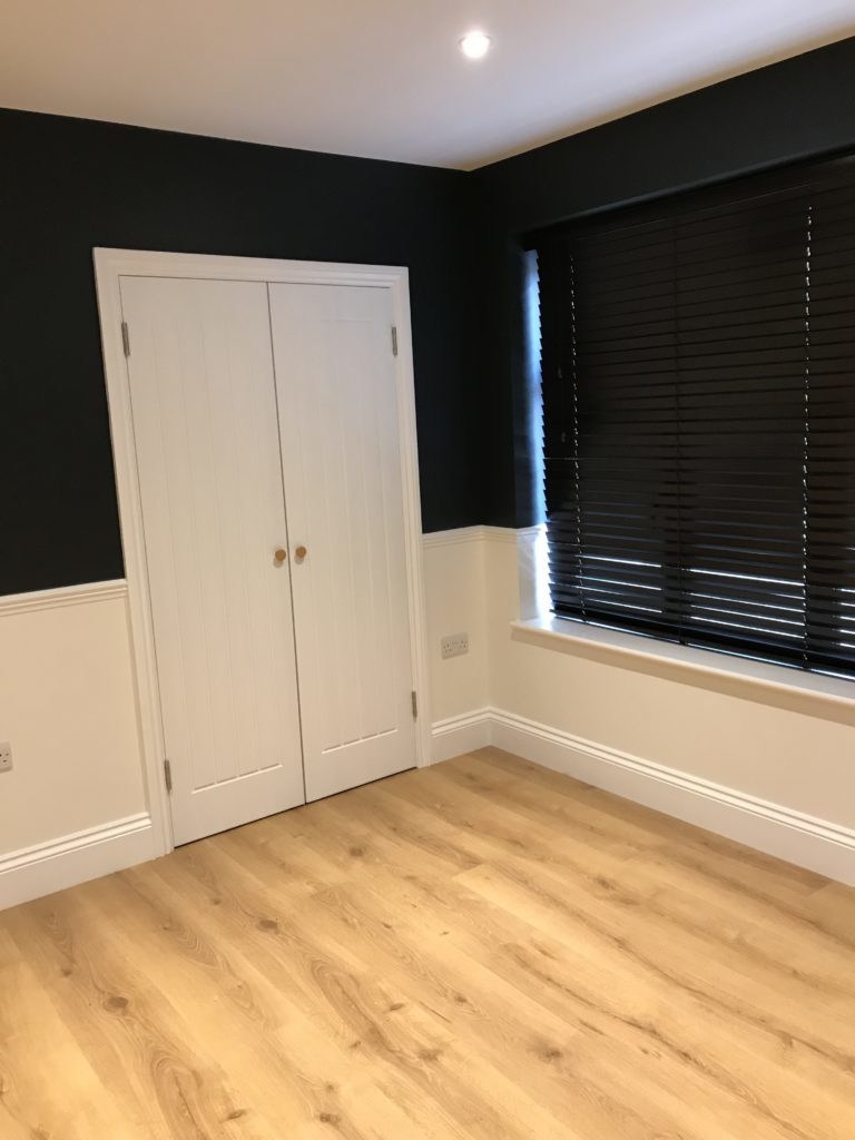 Arroworthy painting tools were used to paint this room