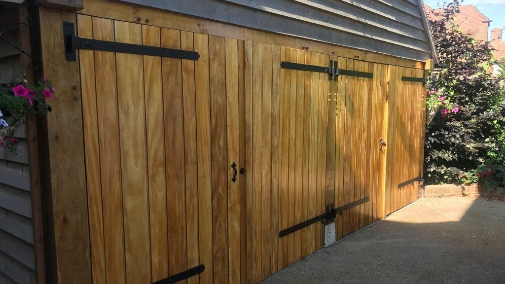 Osmo UV-Protection Oil on exterior timber