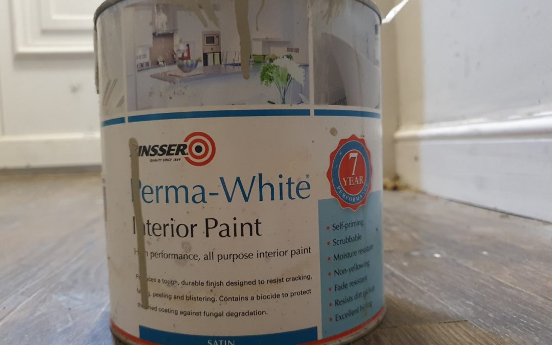 Zinsser PermaWhite Review Mould Resistant Paint Decorator's forum UK