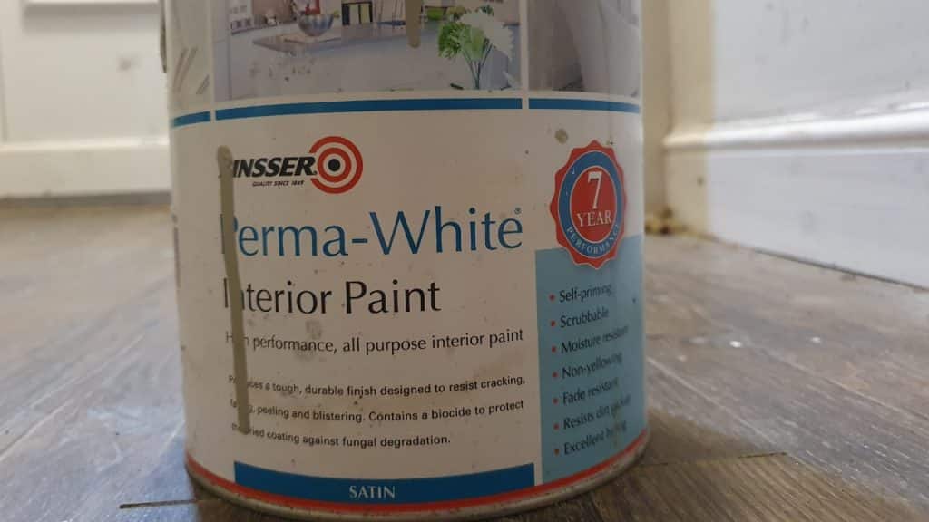 Zinsser Perma-White 2.5L - mould resistant bathroom and kitchen paint
