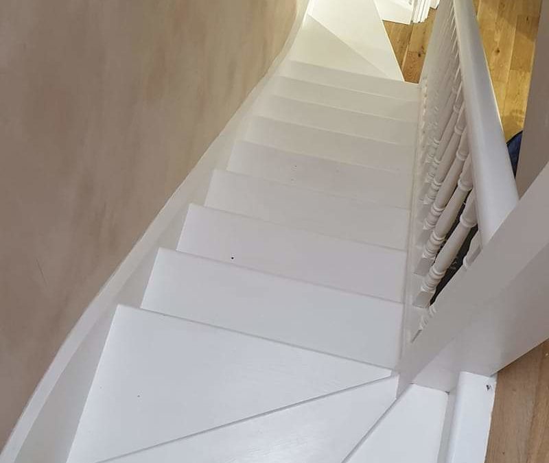 Dulux Diamond Satinwood On Stairway Decorator's forum UK