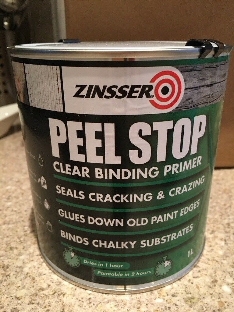 Zinsser Peel Stop to stop matt emulsion crazing over silk