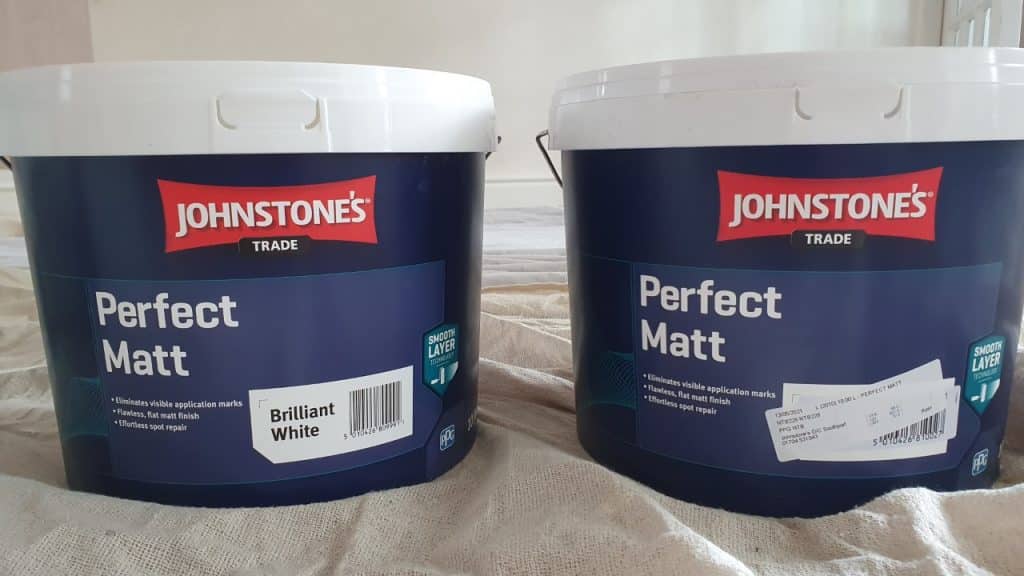 Johnstone’s Perfect Matt - one of the best matt emulsion paints on the market