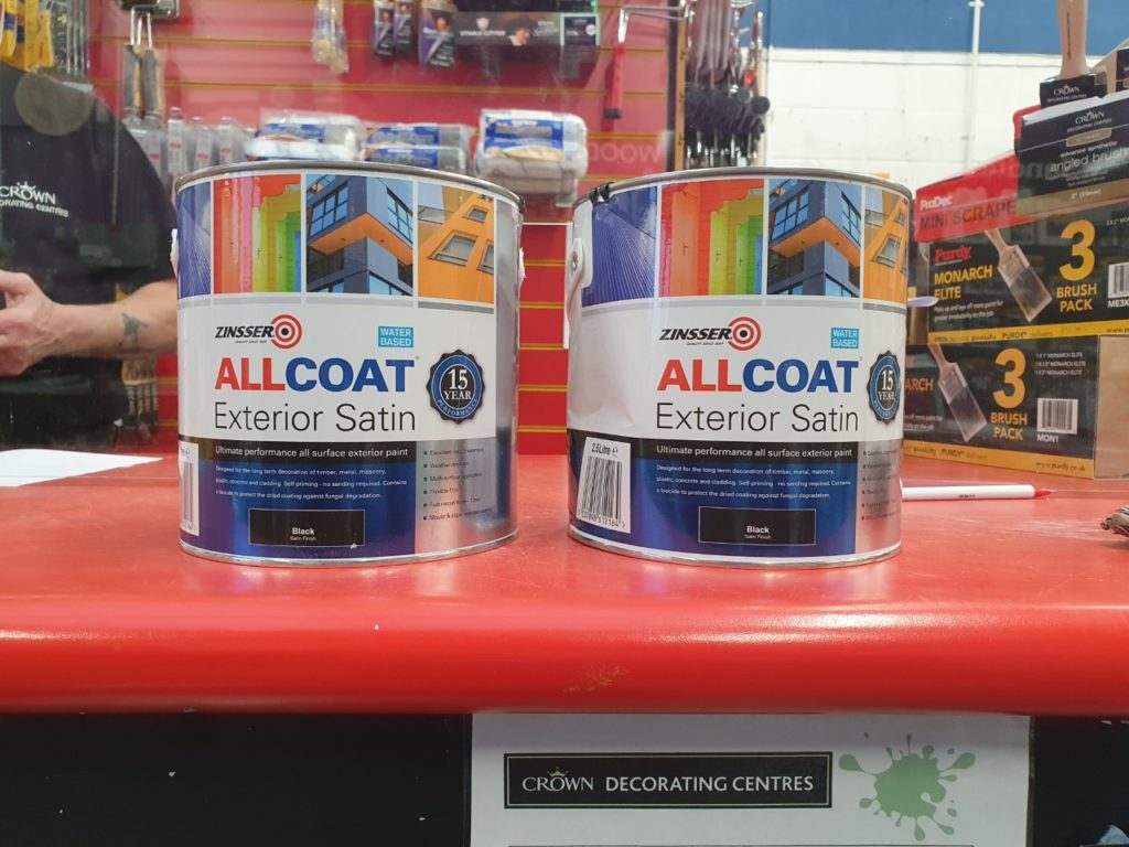Zinsser Allcoat Exterior Satin