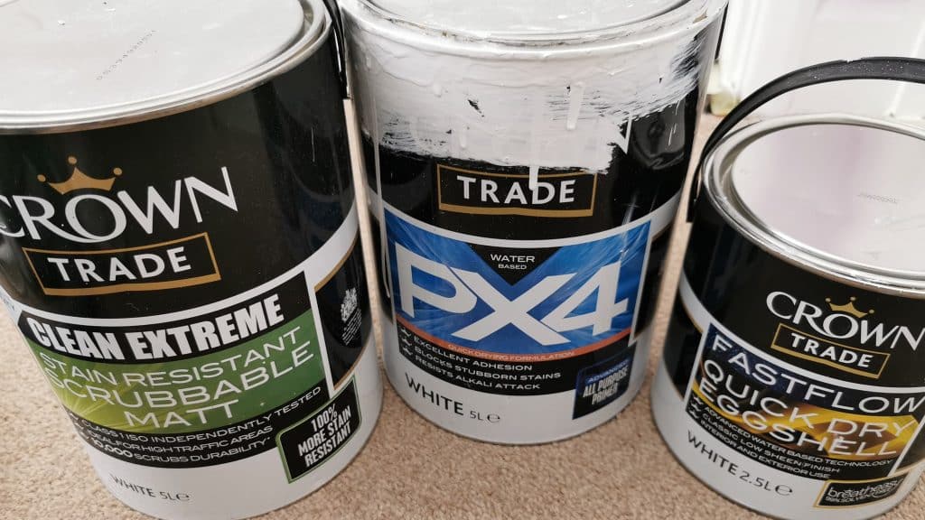 Crown Trade Paint products