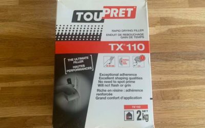 Toupret TX110 filler Review – Rapid Drying