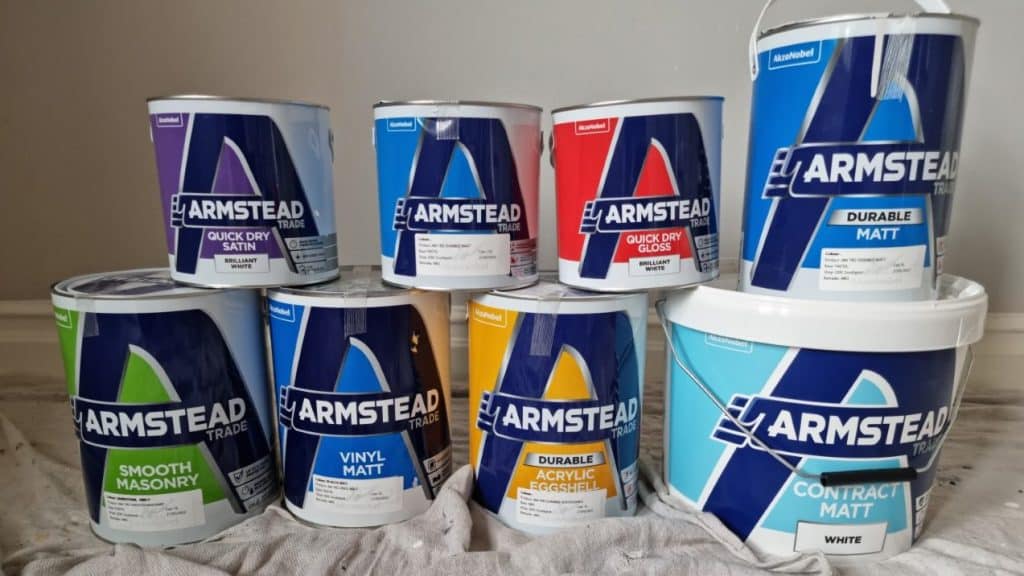 Armstead Trade Paint products