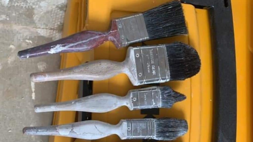 Hamilton pure bristle paint brushes