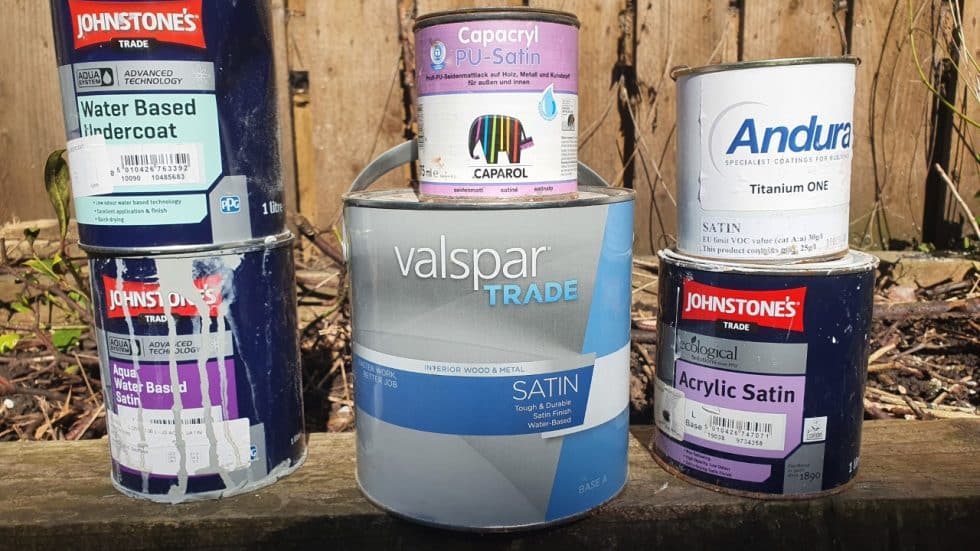 WaterBased Satinwood Comparison Guide Decorator's forum UK