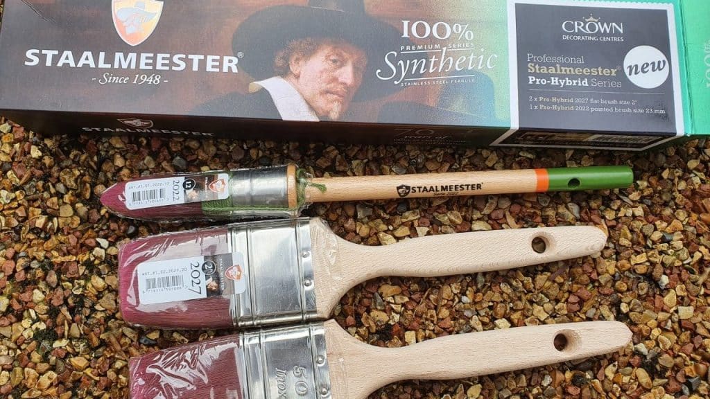 Staalmeester Paintbrush set