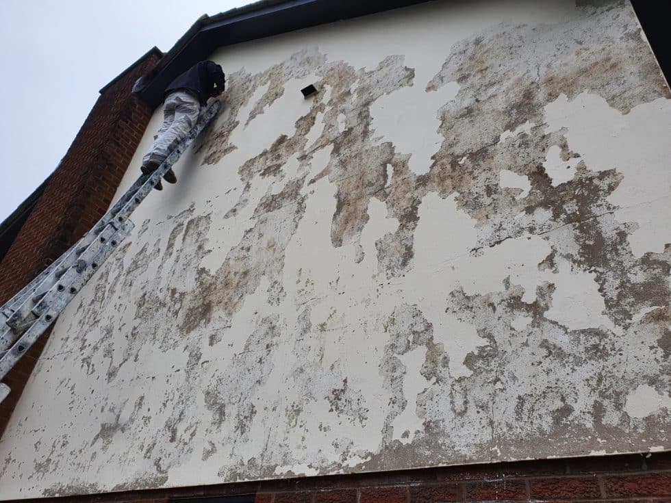 How to Fix Peeling Masonry Paint Decorator's forum UK