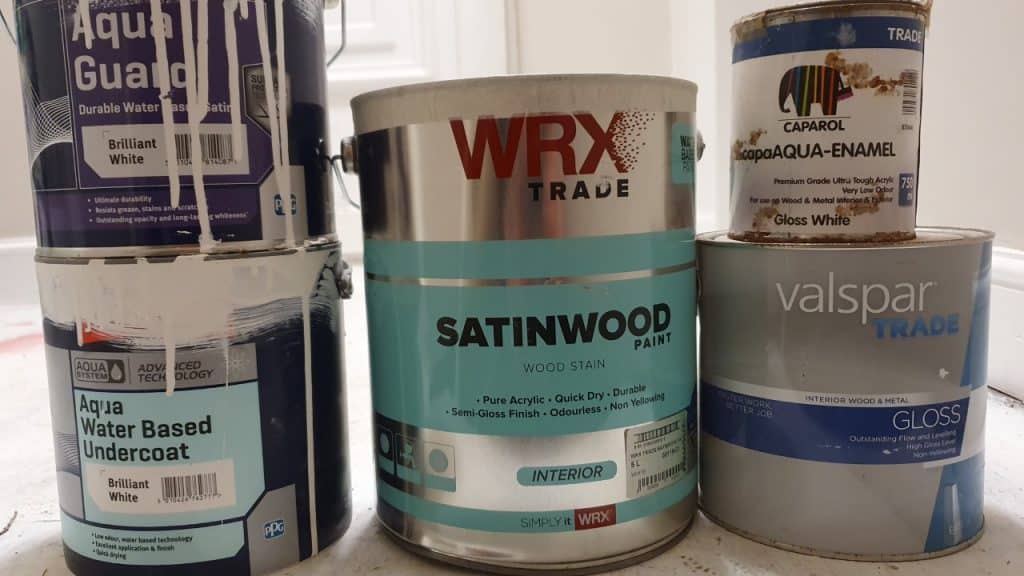 a collection of the best water-based paints for woodwork