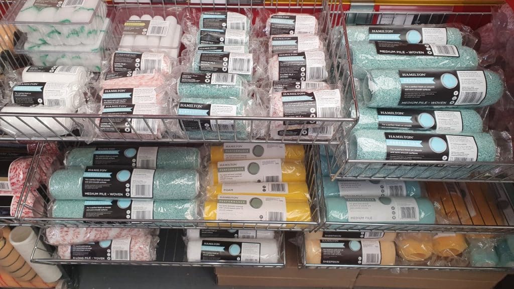 Hamilton roller sleeve and paint rollers