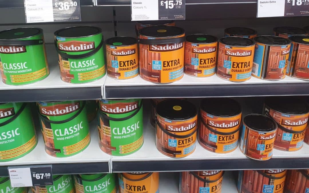 Sadolin Wood Stain Review (Classic and Extra) Decorator's forum UK