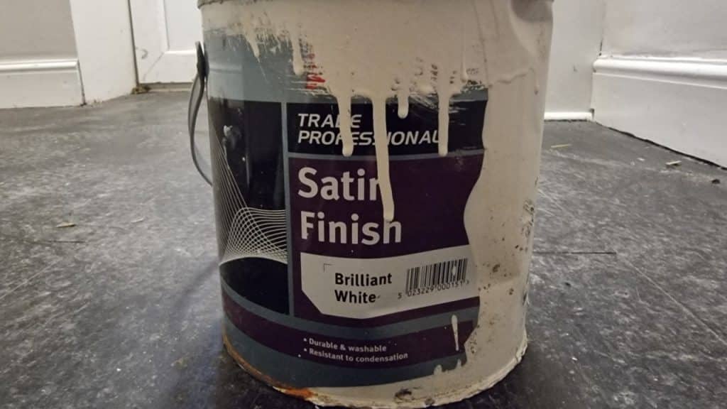 Johnstone’s trade satinwood - an oil-based paint for interior woodwork
