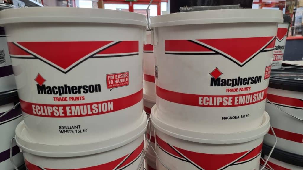 MacPherson Eclipse - best paint for bare plaster