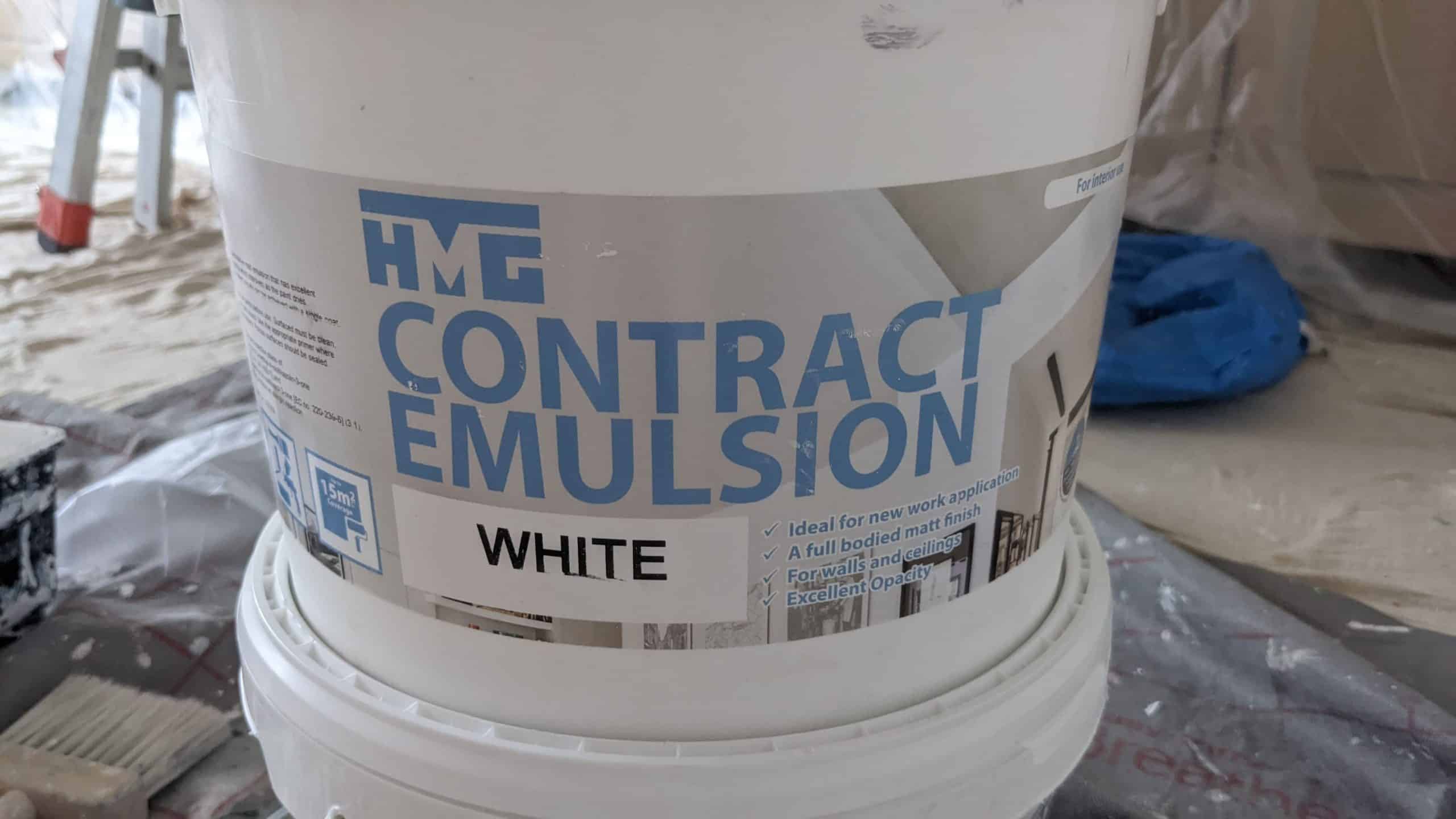 HMG Contract Matt Emulsion Review Decorator's forum UK