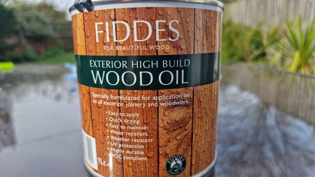 Fiddes High Build Wood Oil