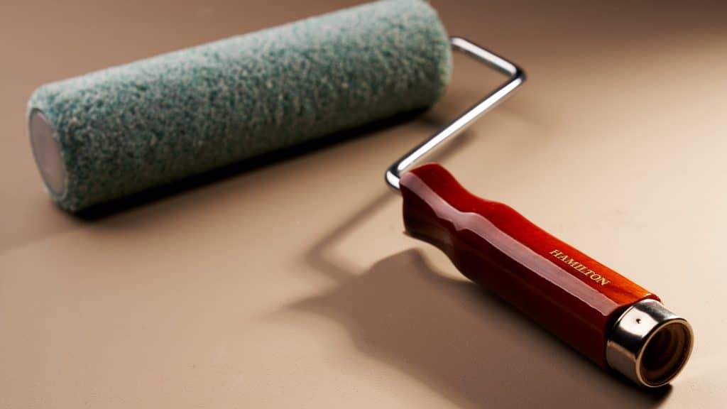 Hamilton Green Roller Sleeve and Handle