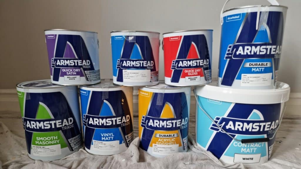 Armstead Trade Paint products