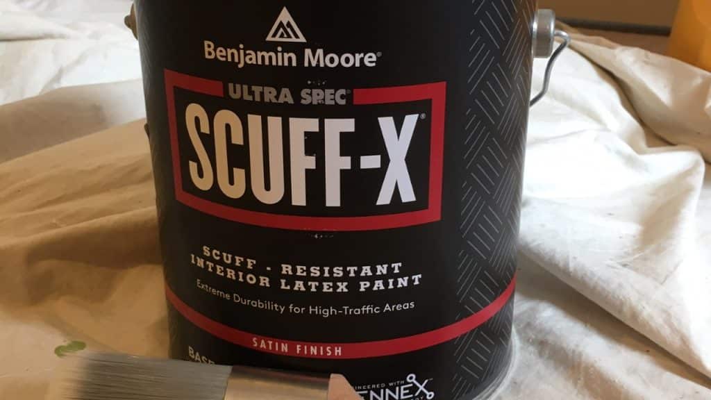 Benjamin Moore Scuff X Ultra Spec paint