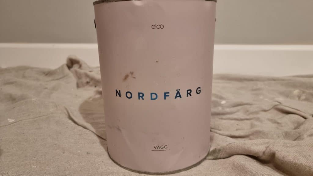 Eico Nordfarg Vagg paint - a durable emulsion