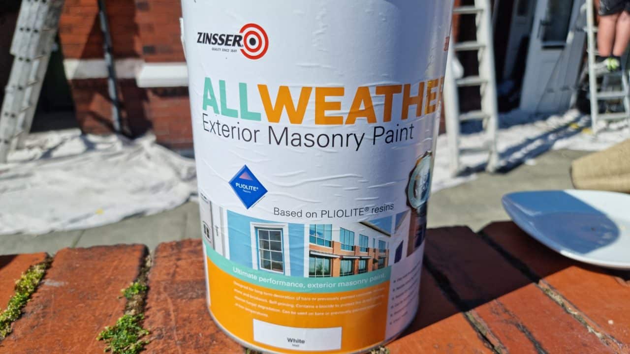 Zinsser AllWeather Masonry Paint Review Decorator's forum UK