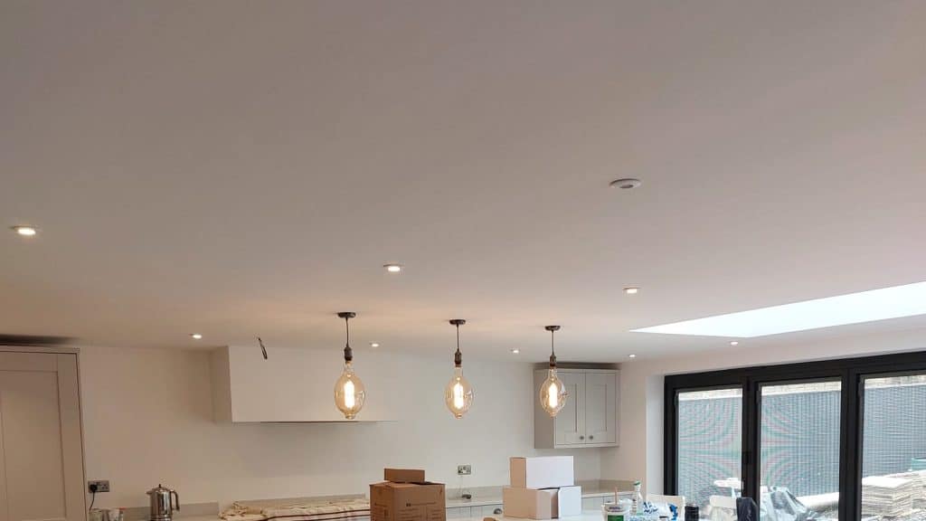 a big kitchen ceiling that needs to be painted