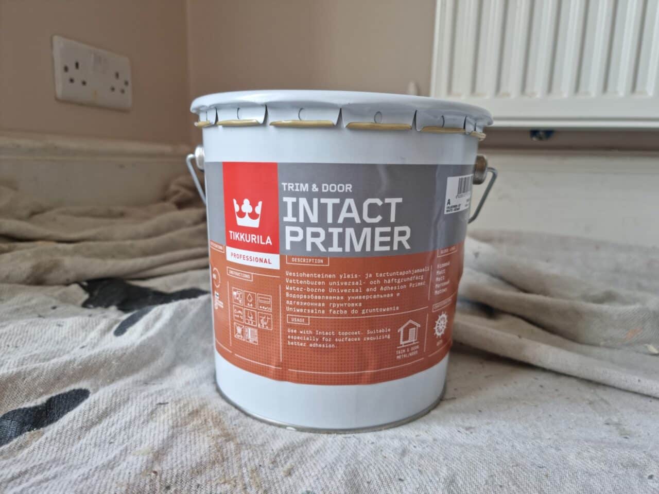 Tikkurila Intact Review Waterbased Trim Paint Decorator's forum UK