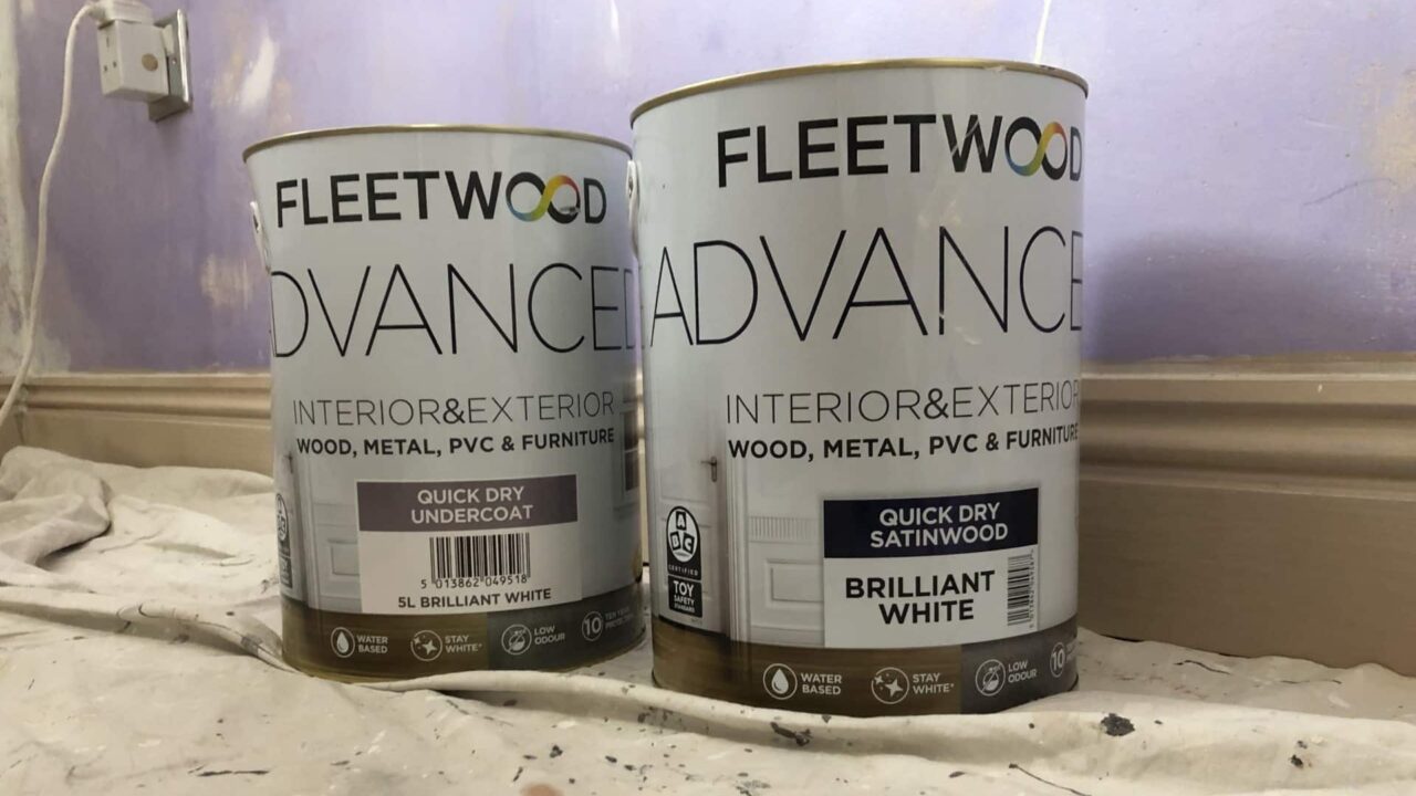 Fleetwood Paints Advanced Quick Dry Satin Review Decorator's forum UK