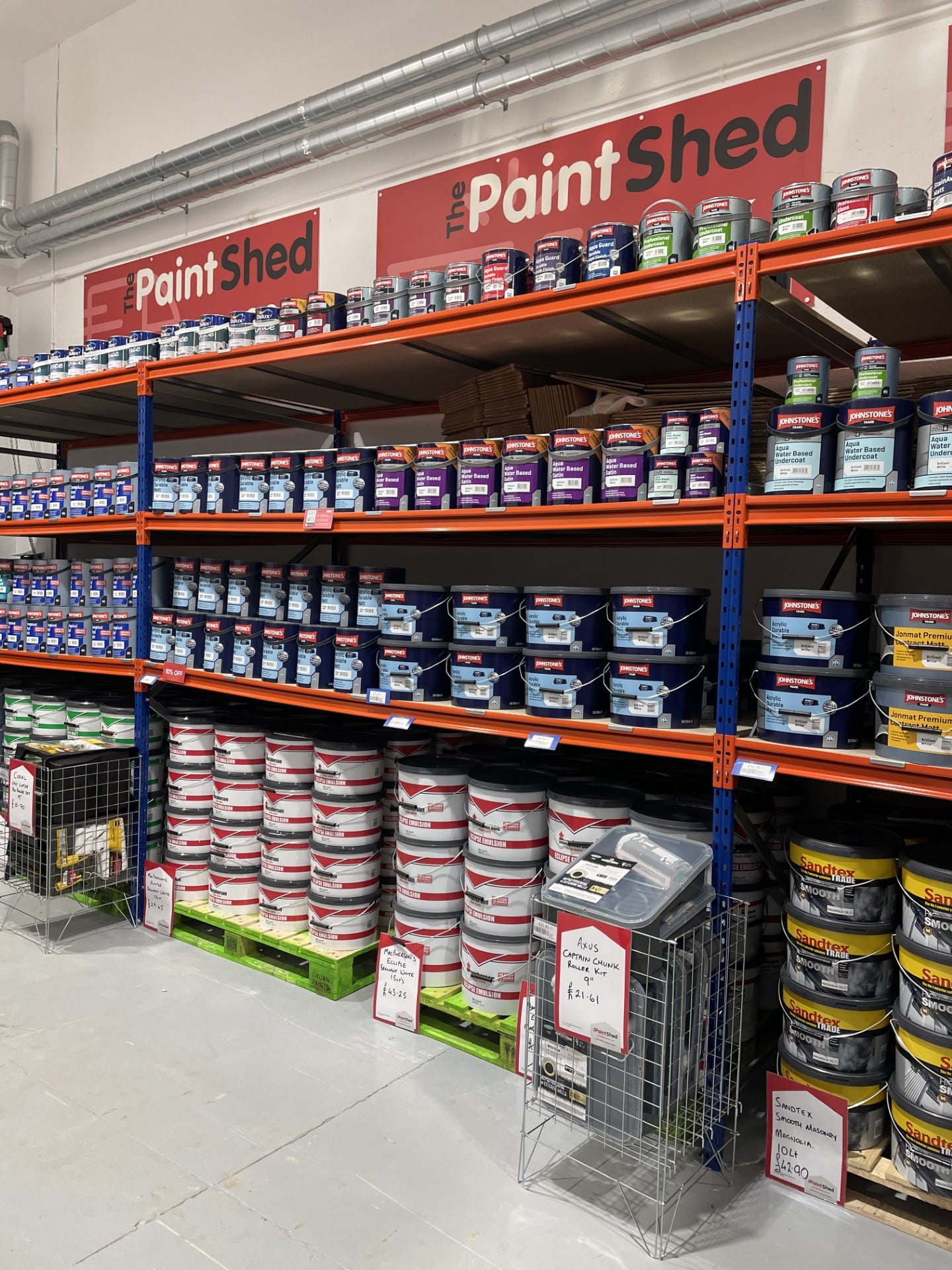 The Paint Shed Opens in Kilmarnock Decorator's forum UK