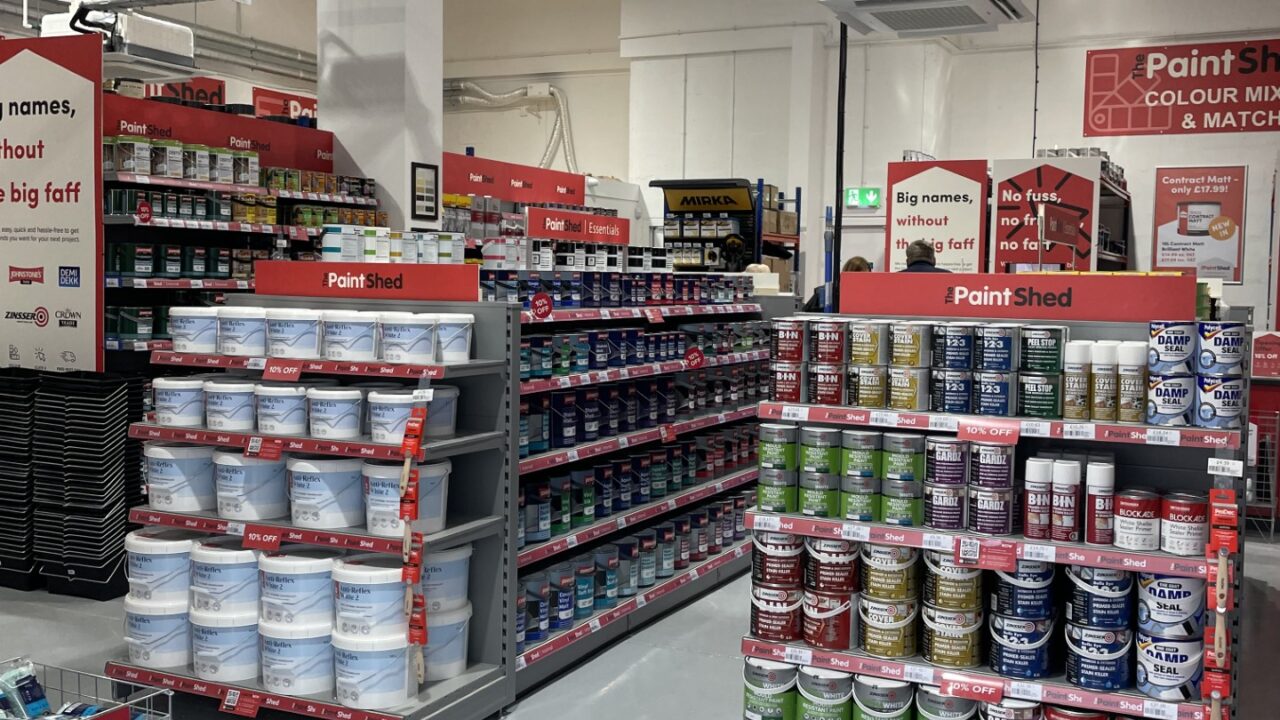 The Paint Shed Opens in Kilmarnock Decorator's forum UK