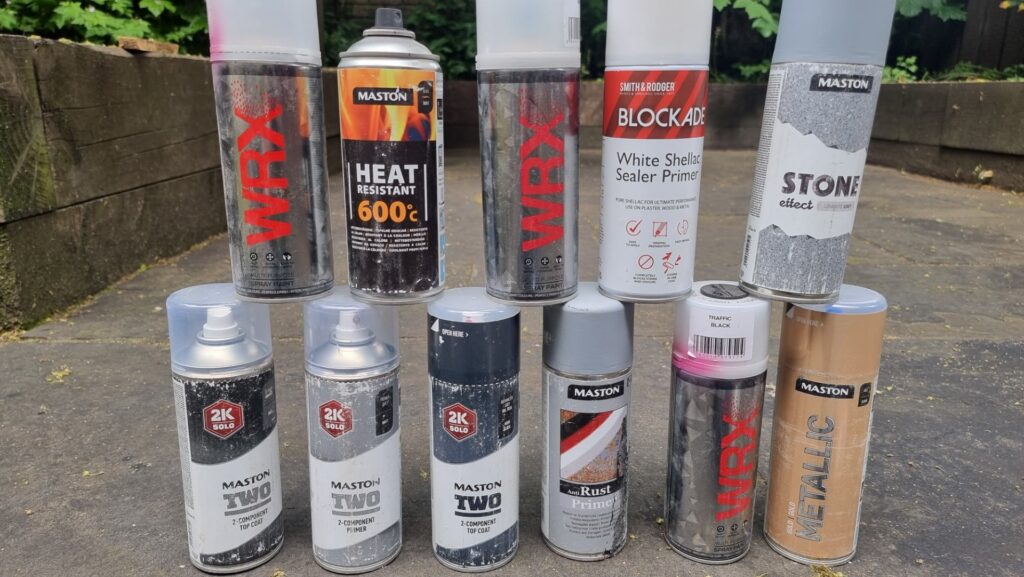Some of the best spray paint products available in the UK