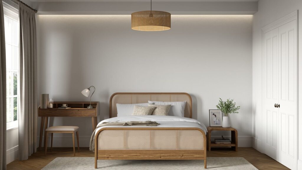 Room painted in Dulux Heritage white