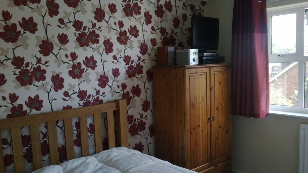 wallpaper on wall