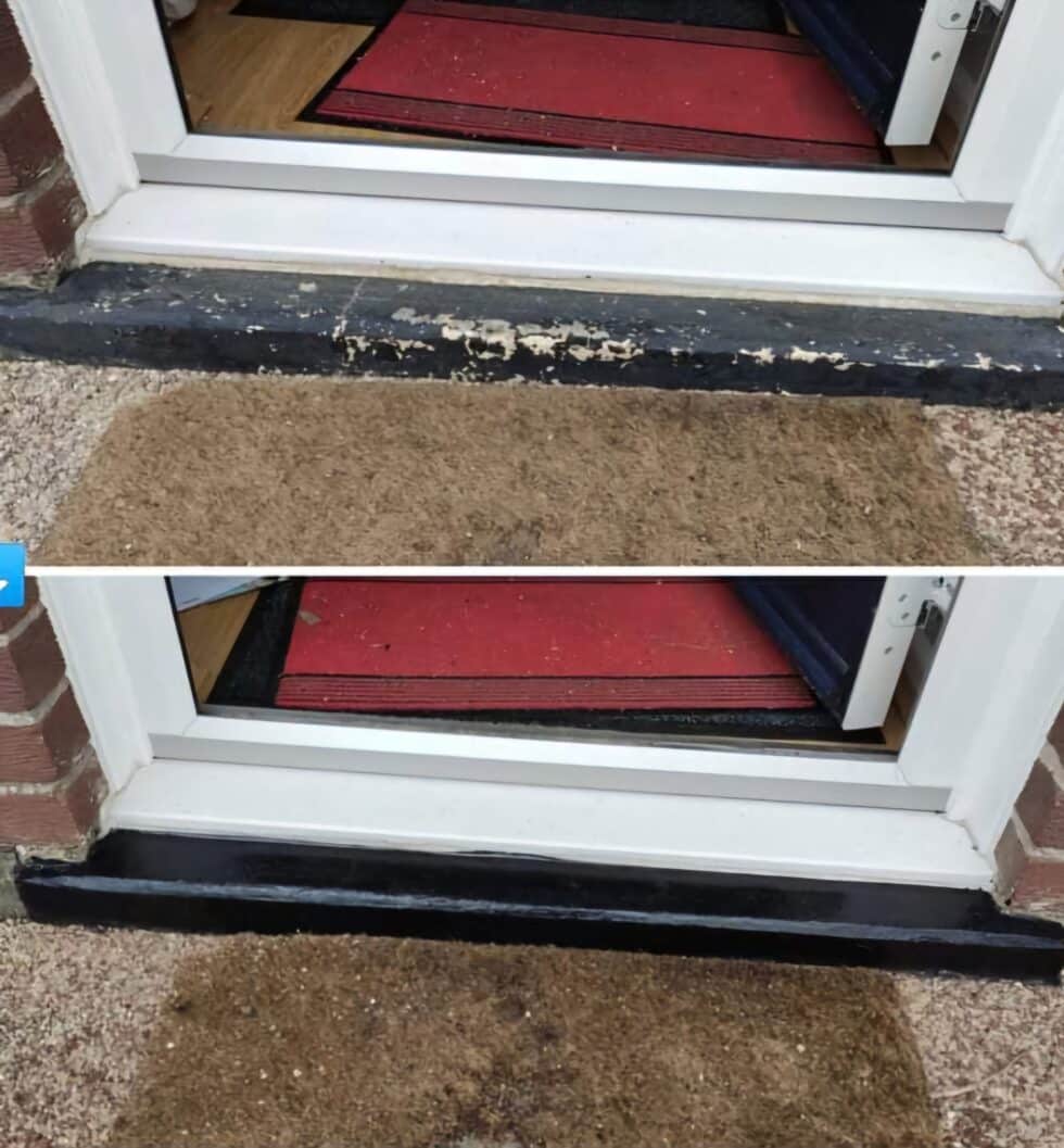 How to Paint a Doorstep A Full Guide Decorator's forum UK