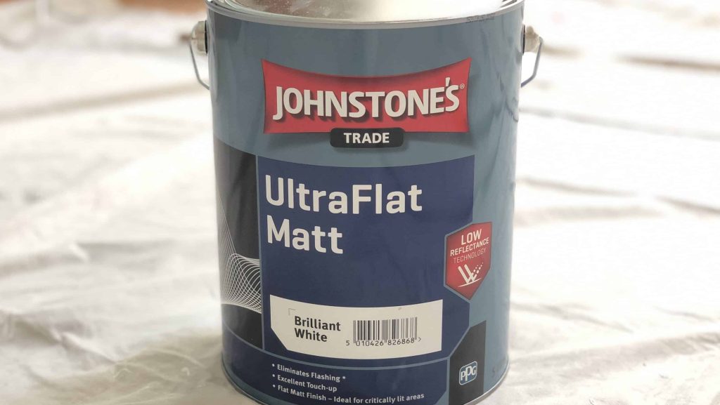 Johnstone’s Trade UltraFlat Matt 5L Brilliant White