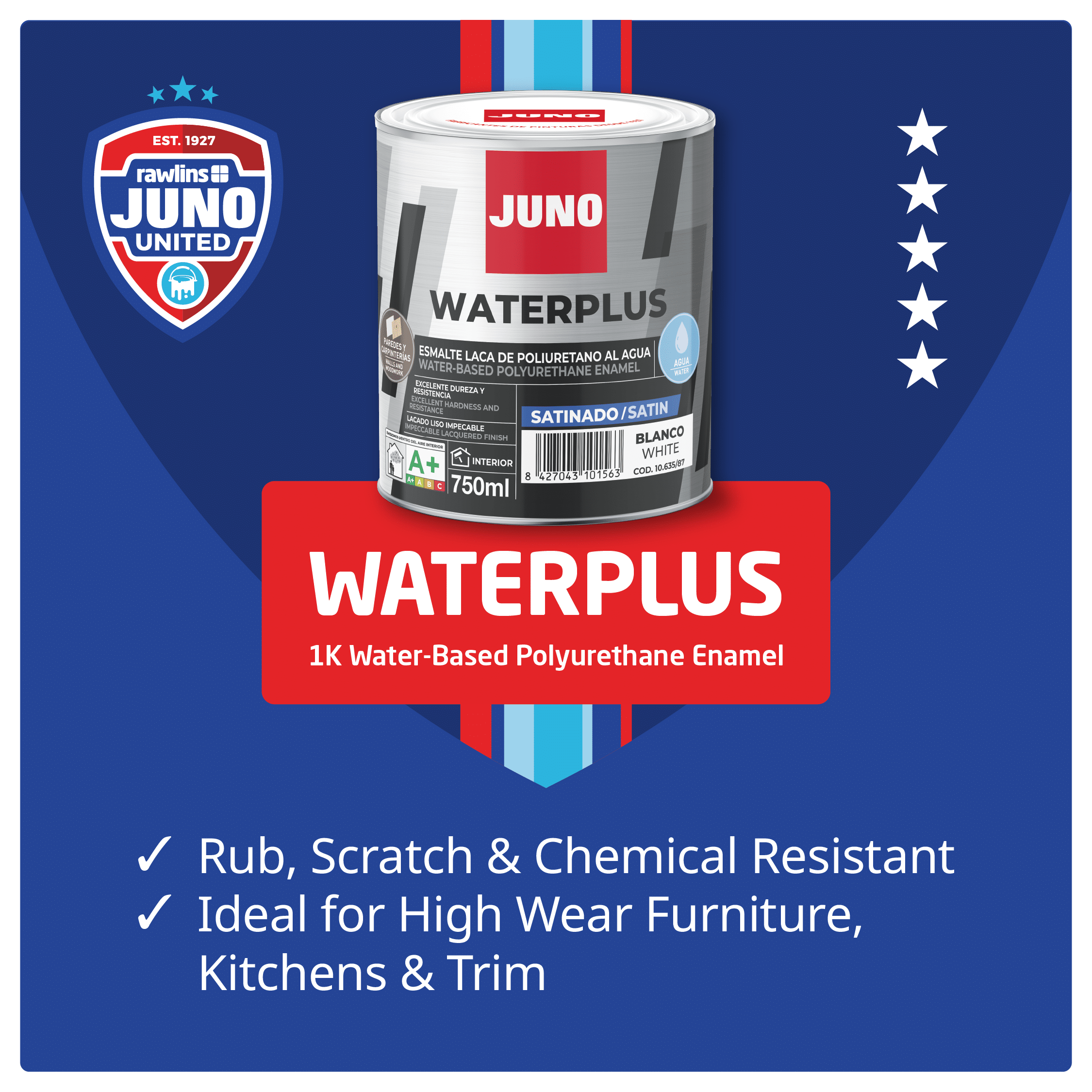 Rawlins and Juno Waterplus can