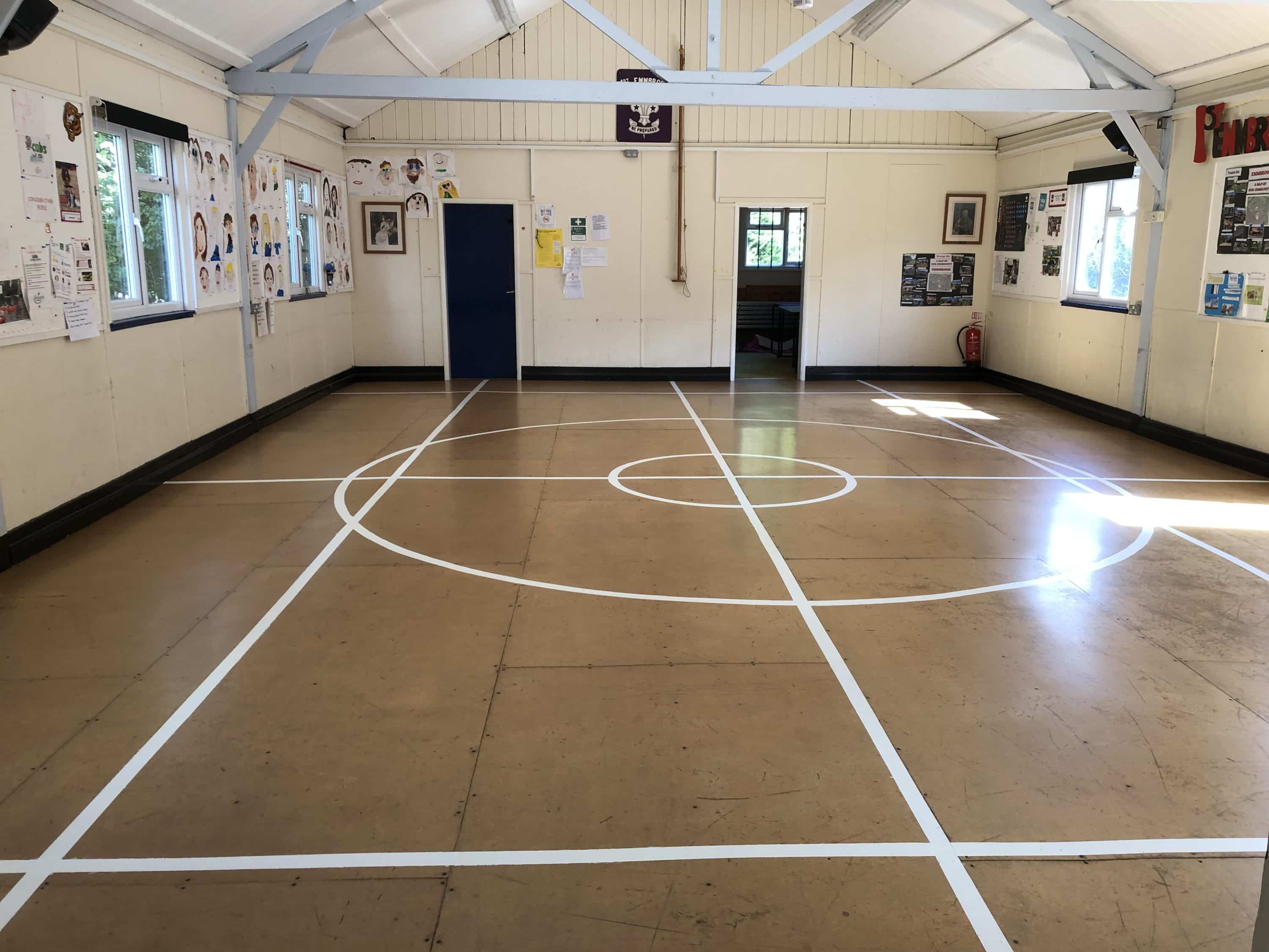 floor varnished using Rocktop Clearcoat