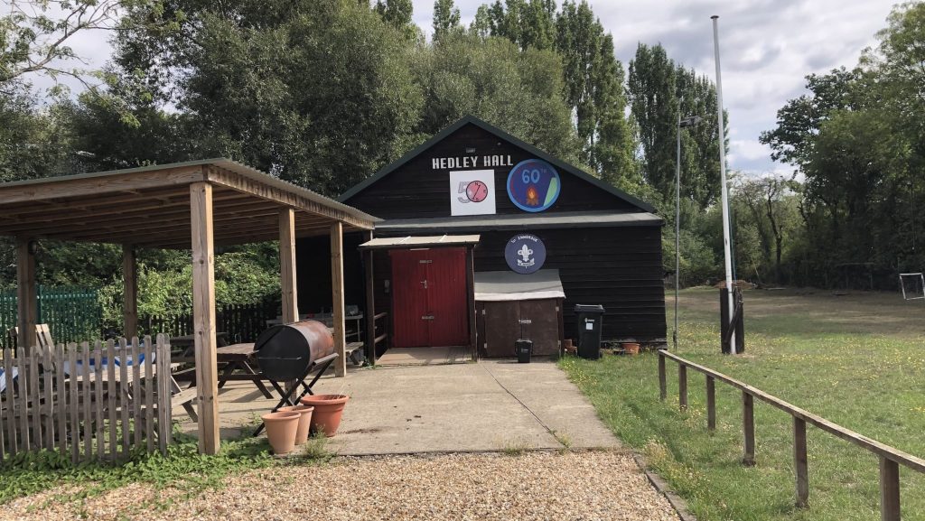 1st Emmbrook Scout Hut building