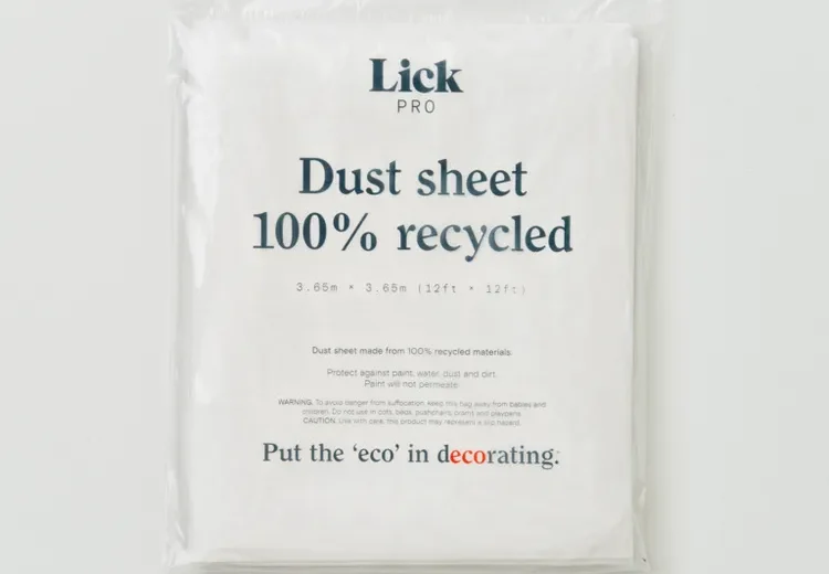 LickPro dust sheet