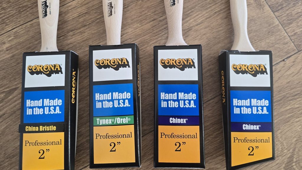 corona paint brushes