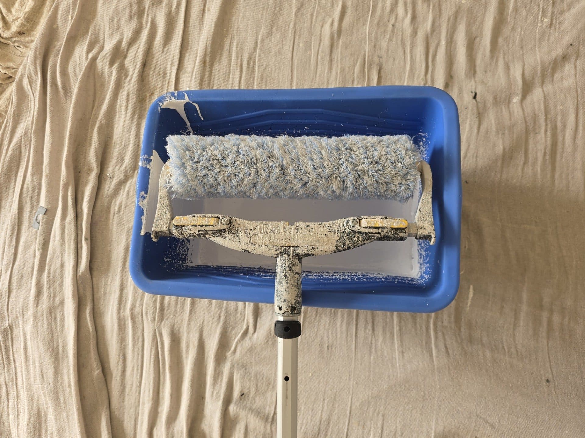 Axus Décor Flex E Scuttle Liner and paint roller