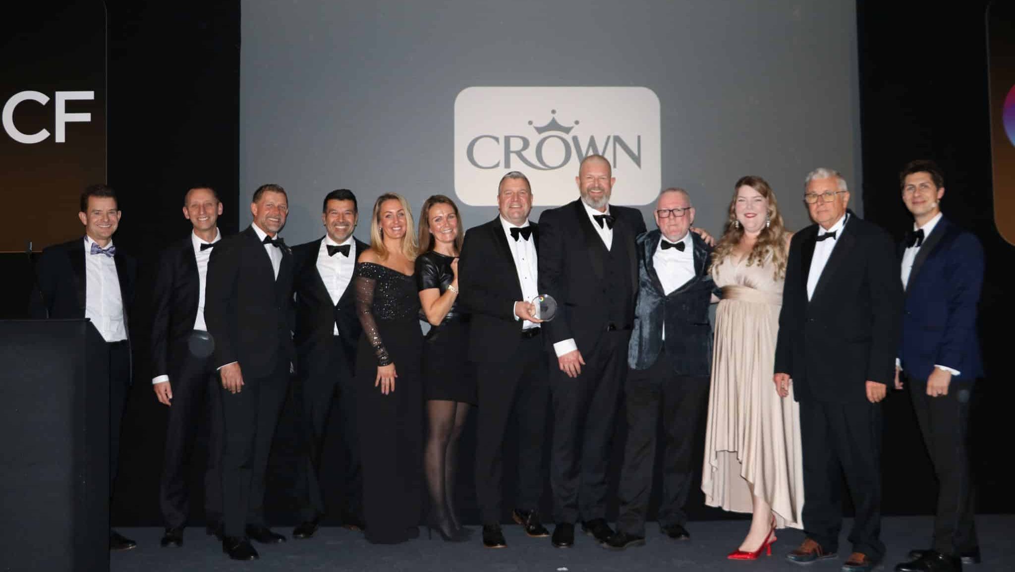 Crown Paints at 2025 British Coatings Federation Awards.