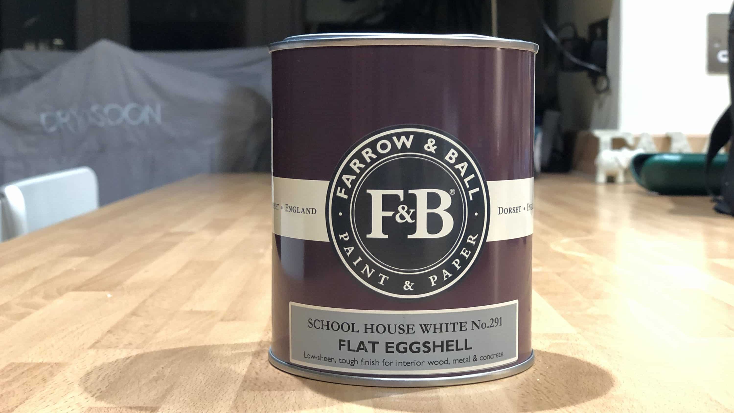 Farrow & Ball Flat Eggshell