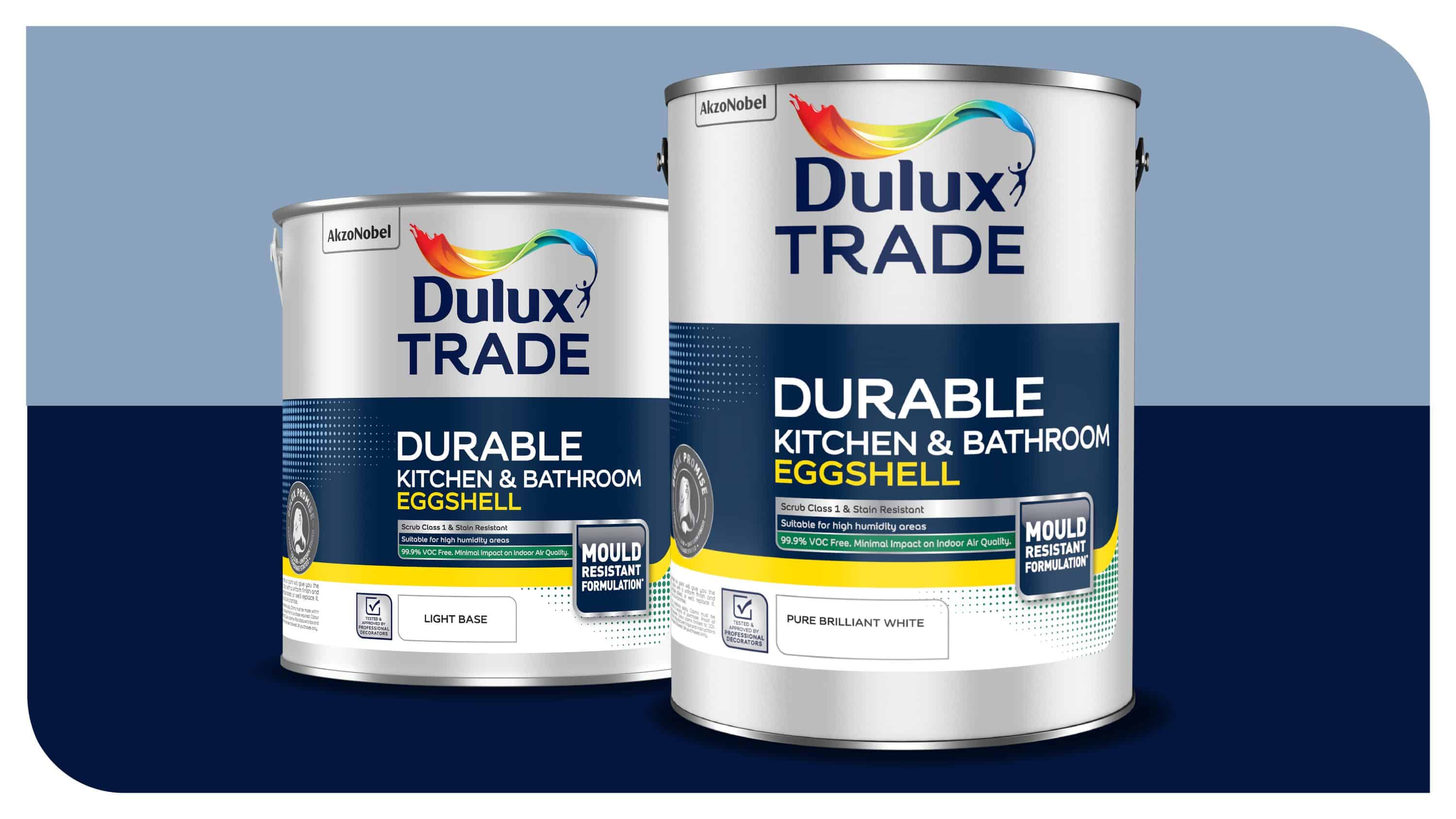 Dulux Trade Durable Kitchen & Bathroom Eggshel