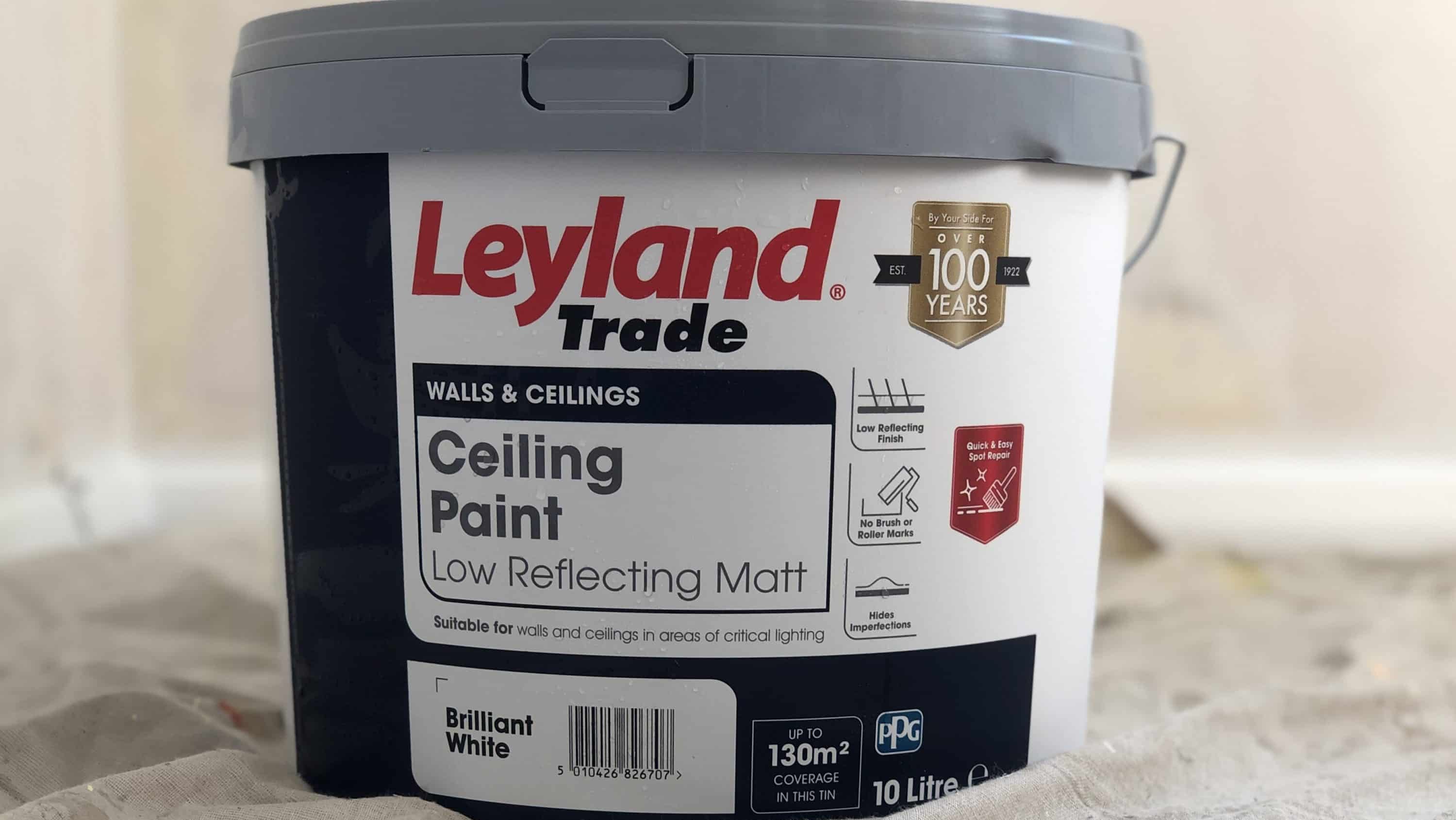 Leyland Trade Ceiling Paint 10L