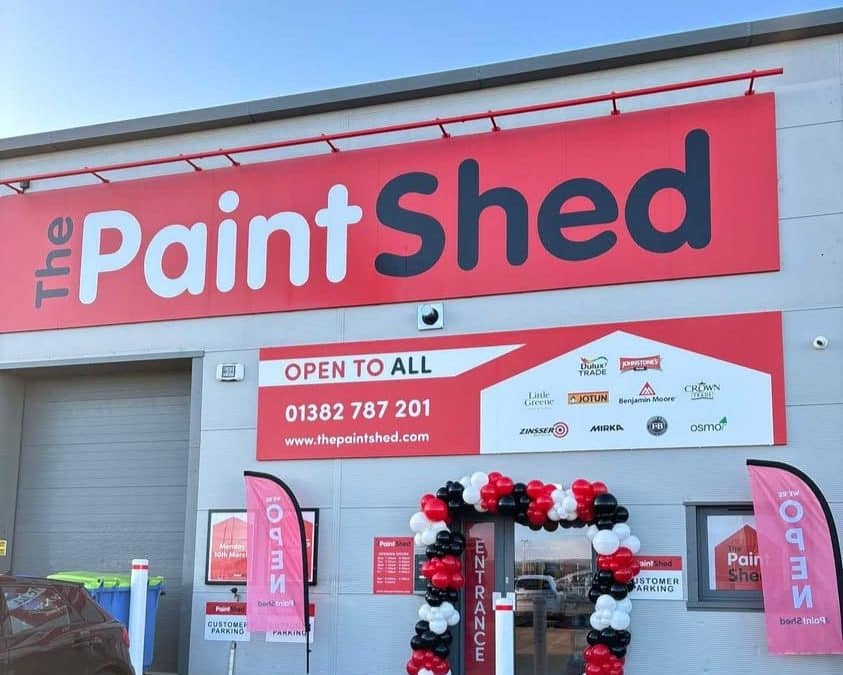 The Paint Shed – Now Open in Dundee
