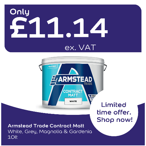 Armstead Contract Matt paint offer