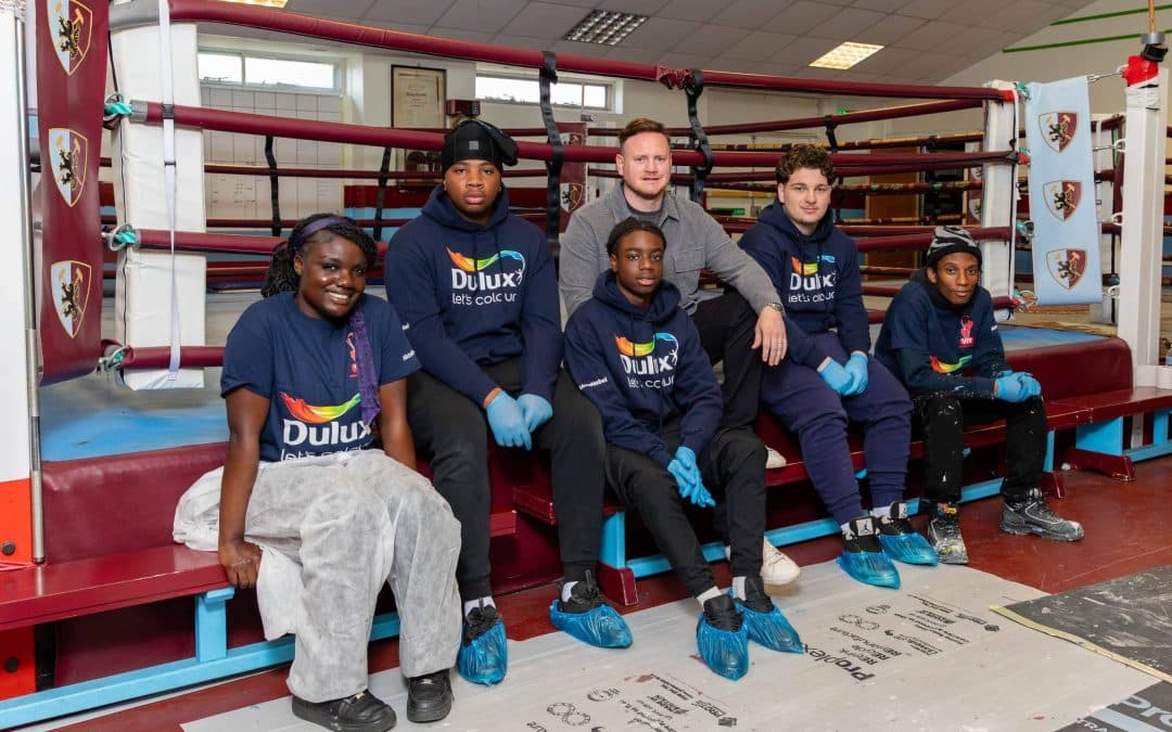 In Your Corner: Dulux Supports NEET Youth with East End Boxing Club Regeneration